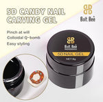 image, Bolt Bee 5D Carving Gel Clear – Professional 3D Nail Art Sculpting Gel
