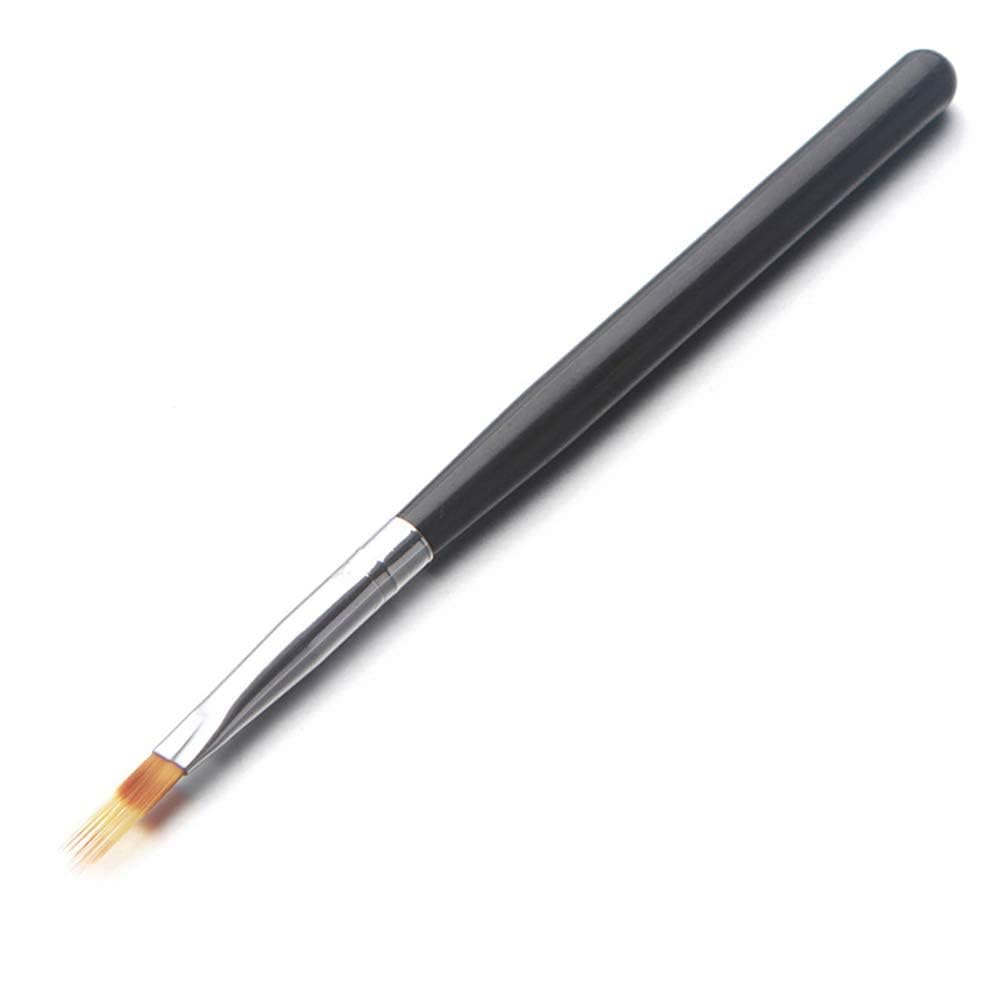 Sevyn Colors Nail Art Fan Brush Professional Flat Painting Brush for Marble Effect, Gel Polish, Acrylic Nail Art Design