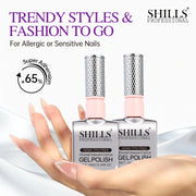 Shills Ethereal Iridescent Cat Eye Gel Polish Set (12 Colors) | Magnetic Nail Art Kit | HEMA & TPO Free
