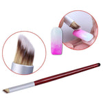 image, Sevyn Colors Nail Art Ombre Brush – Gradient Blending Brush for Gel Polish, Acrylic Nails &amp; Nail Art Designs

