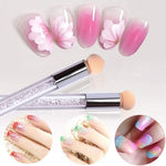 image, Sevyn Colors Nail Art Sponge Pen with 5 Refill Heads – Gradient Ombre Nail Design Tool for Gel Polish &amp; DIY Manicure
