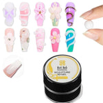 image, Bolt Bee 5D Carving Gel White – Professional 3D Nail Art Sculpting Gel
