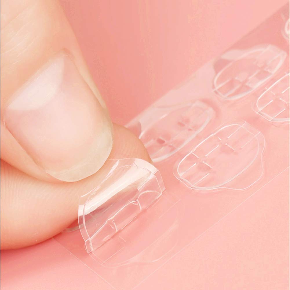 Sevyn Colors Nail Adhesive Tabs  Double-Sided Nail Glue Stickers for Press On Nails, False Nails & Nail Art Application (50 Sheet)
