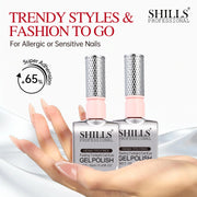 Shills Fading Twilight Cat Eye Gel Polish Set (12 Colors) | Magnetic Nail Art Kit | HEMA & TPO Free