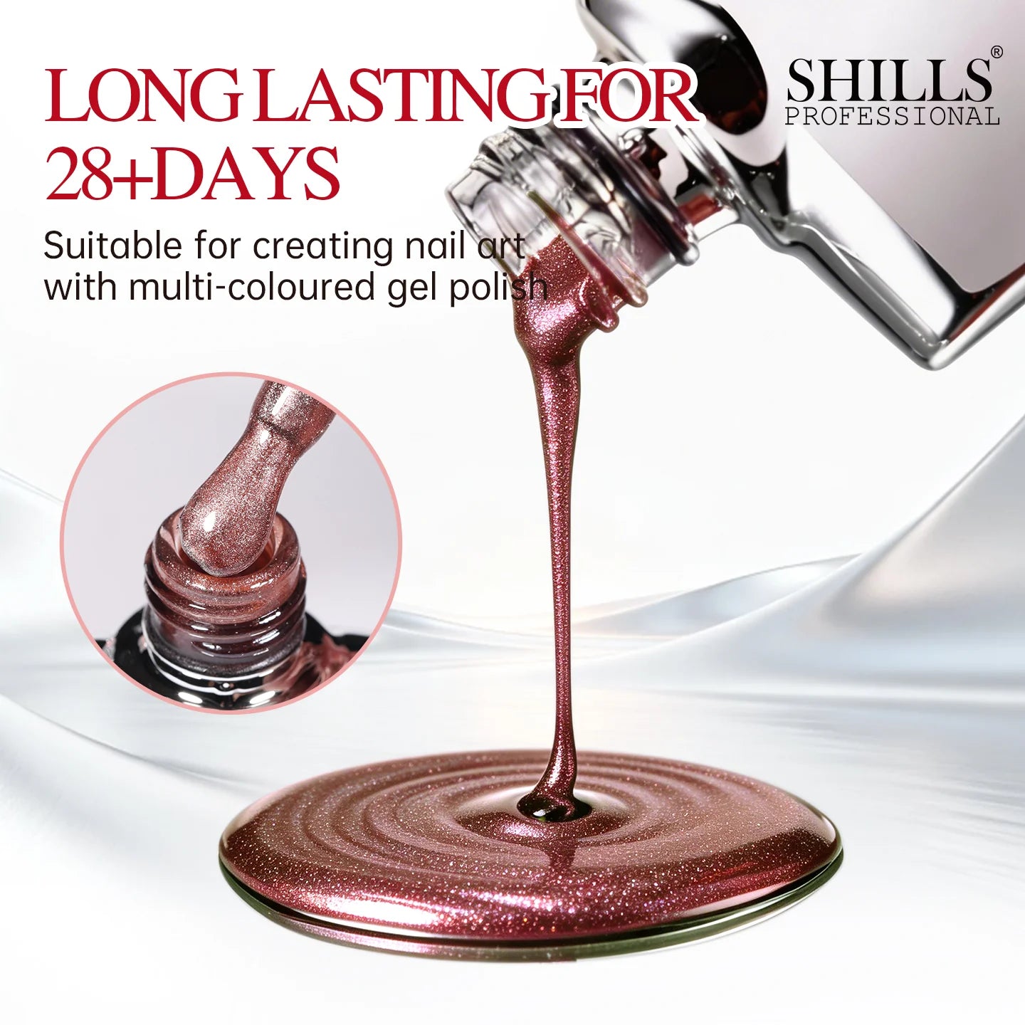 Shills Fading Twilight Cat Eye Gel Polish Set (12 Colors) | Magnetic Nail Art Kit | HEMA & TPO Free