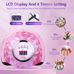 image, SUN Y13 248W UV LED Nail Lamp – Fast Nail Dryer with 60 LED Beads, Auto Sensor &amp; 4 Timer Settings – UV Light for Gel Nail Polish
