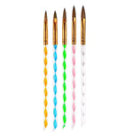 image, Sevyn Colors 5pcs Acrylic Nail Brush Set – For Acrylic, Gel &amp; Nail Art Precision
