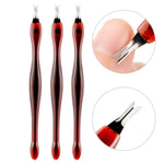 image, Sevyn Colors Cuticle Remover Tool Set  3-Pack V-Cut Cuticle Trimmer for Nail Care, Manicure &amp; Pedicure
