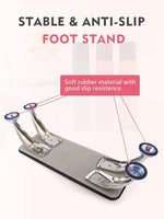 image, Sevyn Colors Professional Nail Arm Rest – Ergonomic Hand Cushion Stand with Anti-Slip Steel Legs for Nail Art, Manicure &amp; UV Dryer Use
