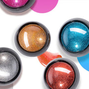 Sevyn Colors Chrome Nail Powder Set  12 Metallic Mirror Chrome Pigments for Nail Art, Gel & Acrylic Nails