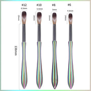Sevyn Colors Professional Acrylic Nail Brush Set – Sizes 6, 8, 10, 12 | Kolinsky-Style Brushes for Acrylic Application