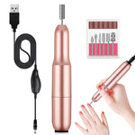 image, Sevyn Colors Electric Nail Drill Kit – Portable USB Nail File Machine with 6 Drill Bits &amp; Sanding Bands for Acrylic, Gel &amp; Natural Nails

