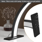 image, Sevyn Colors Half Moon LED Nail Desk Lamp – Adjustable Warm to Cool Light, Professional Salon Lighting for Manicure, Tattoo, Beauty &amp; Skincare
