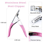 image, Sevyn Colors Acrylic Nail Tip Cutter  Professional Fake Nail Clipper for Artificial Nails, Gel Nails &amp; Nail Extensions
