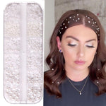 image, Sevyn Colors Pearl White Beads for Nail Art  Mini Flatback Pearls for 3D Nail Designs, Crafts &amp; Embellishments
