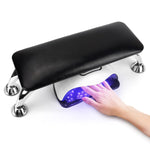 image, Sevyn Colors Professional Nail Arm Rest – Ergonomic Hand Cushion Stand with Anti-Slip Steel Legs for Nail Art, Manicure &amp; UV Dryer Use
