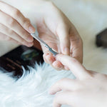 image, Sevyn Colors Stainless Steel Cuticle Pusher Dual-Ended Nail Cleaner &amp; Cuticle Remover Tool for Manicure &amp; Pedicure
