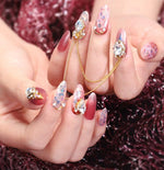 image, Sevyn Colors Myler Glitter Nail Powder Set 08 Iridescent Flake Glitters for Gel Nails, DIY Nail Art, Resin &amp; Crafts
