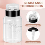 image, Sevyn Colors Nail Pump Dispenser Bottle Push-Down Liquid Dispenser for Nail Polish Remover, Toner &amp; Acetone
