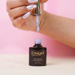 image, Emigel Professional Aurora UV Gel Polish Set – 6 Iridescent Soak-Off Shades with Base &amp; Top Coat
