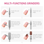 image, Sevyn Colors Professional Electric Nail Drill Machine Kit for Manicure &amp; Pedicure – Adjustable Speed with 6 Drill Bits &amp; 6 Sanding Bands
