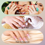 image, Sevyn Colors Professional Acrylic Nail Brush Set – Sizes 6, 8, 10, 12 | Kolinsky-Style Brushes for Acrylic Application
