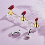 image, SEVYN COLORS Nail Art Stand – Magnetic Nail Display Holder for Press-On Nails &amp; Nail Art Practice

