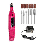 image, Sevyn Colors Professional Electric Nail Drill Machine Kit for Manicure &amp; Pedicure – Adjustable Speed with 6 Drill Bits &amp; 6 Sanding Bands
