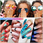 image, Sevyn Colors Professional Acrylic Nail Brush Set – Sizes 6, 8, 10, 12 | Kolinsky-Style Brushes for Acrylic Application
