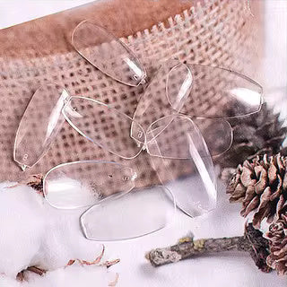 Shills Professional Ballet Nail Tips – 500pcs Clear Full Cover Tips (10 Sizes: 0–9) | For Acrylic, Gel & Press-On Nails