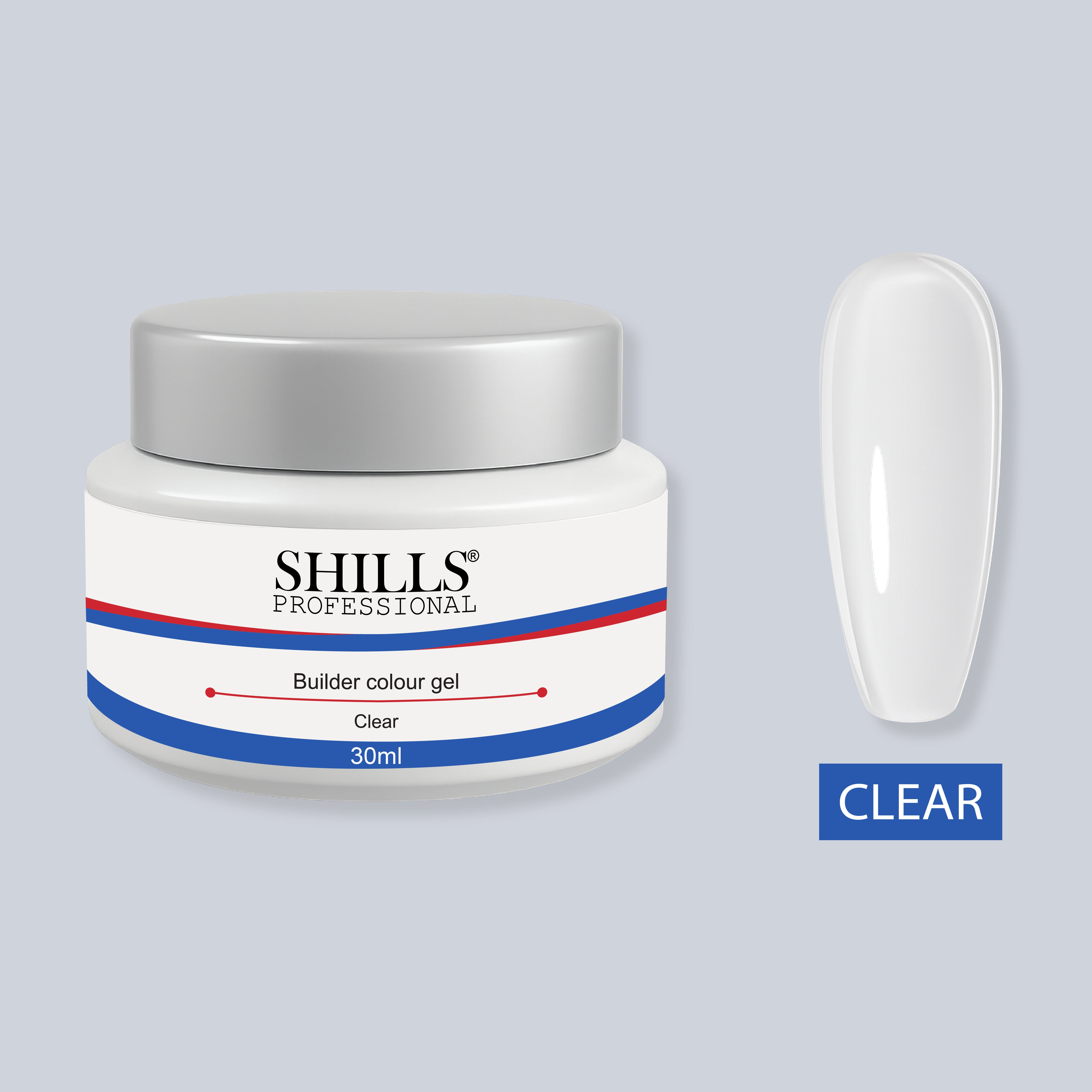 Shills Builder Gel Clear 30ml – Transparent Nail Extension Gel