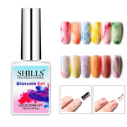 Shills Professional Blossom Gel – Nail Art Blooming Gel for Marble, Smoke & Watercolor Effects on Gel Nails