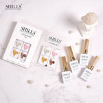 image, Shills Professional Cat Eye Gel Polish Set CE45 (4 Colors) | Magnetic Nail Art Kit | UV/LED Soak-Off