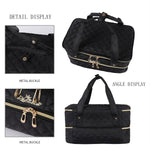 image, Double Handle Nail Art &amp; Makeup Organizer Bag – 2 Layer Portable Storage Case
