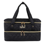 image, Double Handle Nail Art &amp; Makeup Organizer Bag – 2 Layer Portable Storage Case