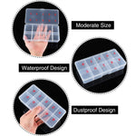 image, Nail Tips Storage Box – 10 Grid Empty Organizer Case for Nail Art