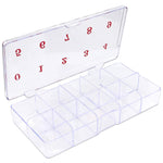 image, Nail Tips Storage Box – 10 Grid Empty Organizer Case for Nail Art