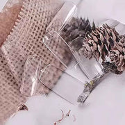 Shills Professional Full Cover Nail Tips – 500pcs Clear (10 Sizes: 0–9) | Transparent ABS Tips for Acrylic, Gel & Press-On Nails