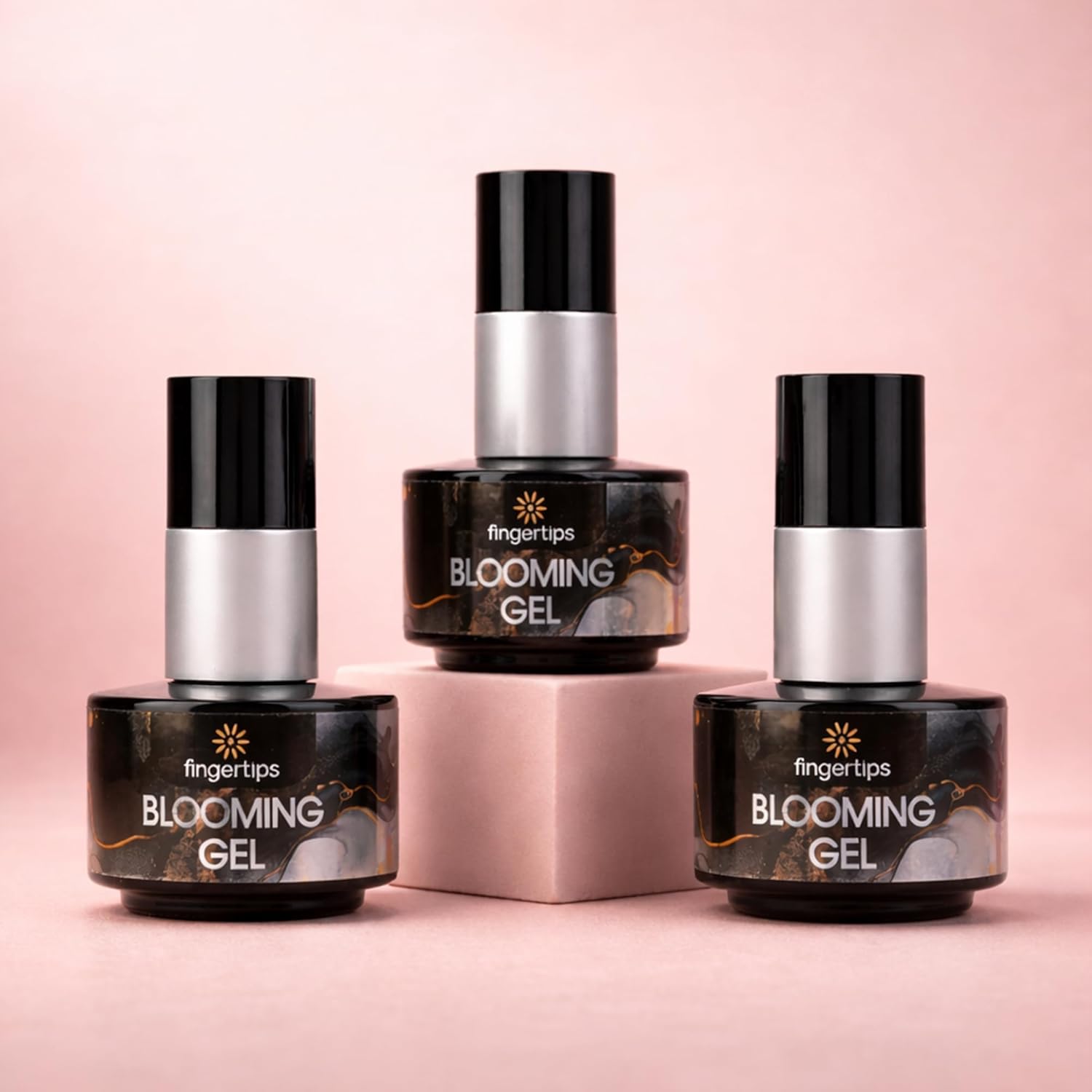 Fingertips Blooming Gel 16ml | Nail Art Blooming Gel for Marble, Floral & Aura Designs | UV LED Soak Off | Easy Spreading Gel