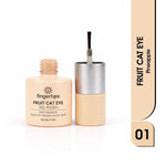 image, Fingertips Fruit Cat Eye Gel Polish 10ml - Shade 01 Pineapple Yellow | Magnetic 3D Cat Eye UV LED Gel Nail Polish