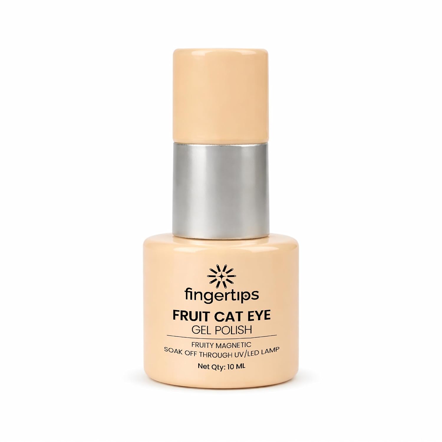 Fingertips Fruit Cat Eye Gel Polish 10ml - Shade 01 Pineapple Yellow | Magnetic 3D Cat Eye UV LED Gel Nail Polish