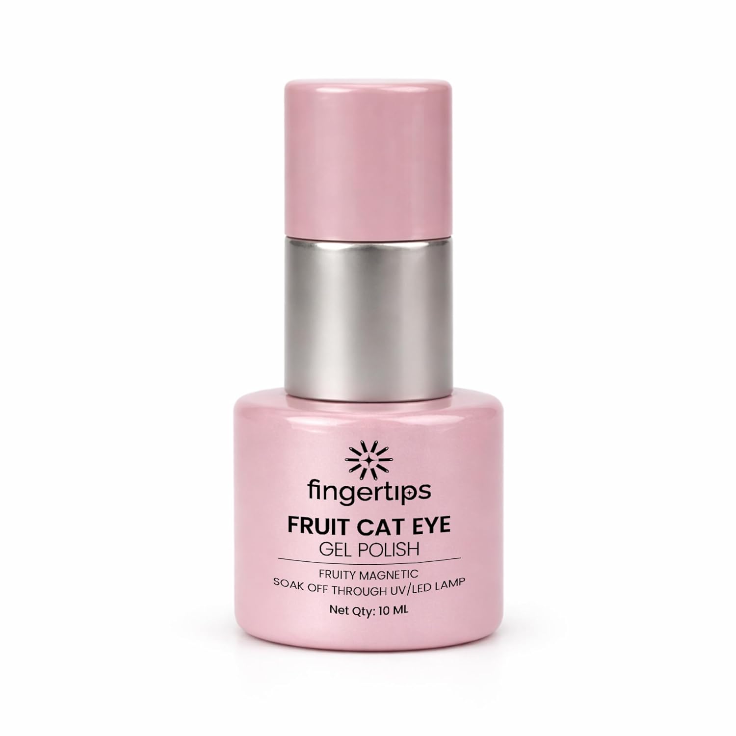 Fingertips Fruit Cat Eye Gel Polish 10ml - Shade 02 Apricot | Magnetic 3D Cat Eye UV LED Gel Nail Polish