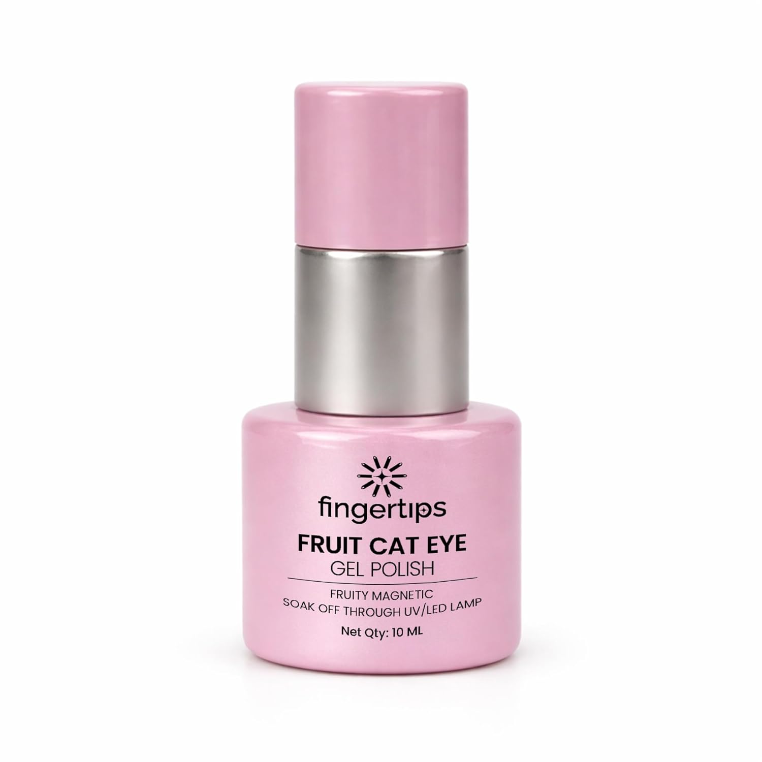 Fingertips Fruit Cat Eye Gel Polish 10ml - Shade 03 Petal Cherry | Magnetic 3D Cat Eye UV LED Gel Nail Polish