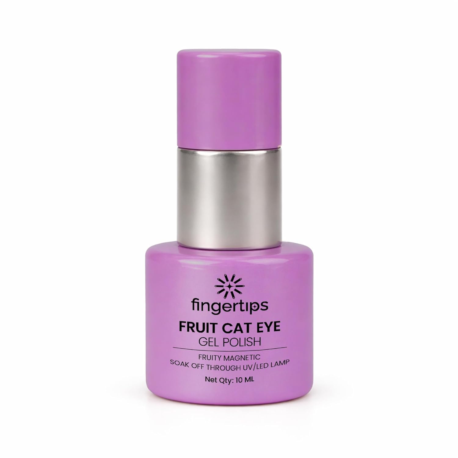 Fingertips Fruit Cat Eye Gel Polish 10ml - Shade 06N Dragonfruit | Magnetic 3D Cat Eye UV LED Gel Nail Polish