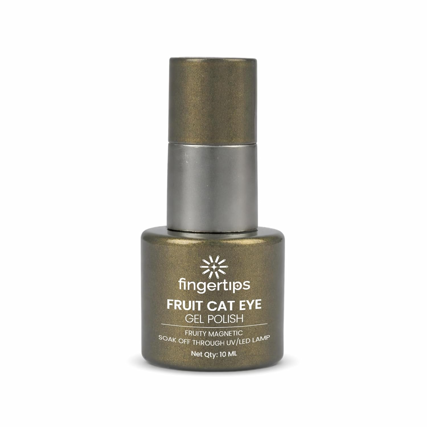 Fingertips Fruit Cat Eye Gel Polish 10ml - Shade 09 Smoky Grape | Magnetic 3D Cat Eye UV LED Gel Nail Polish