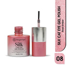 image, Fingertips Silk Cat Eye Gel Nail Polish Shade 08 - Rose Ember | Magnetic Cat Eye UV LED Soak Off Gel Polish | Long Lasting High Shine Glitter Nail Art Gel | Professional Salon Finish | 12ml