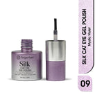 image, Fingertips Silk Cat Eye Gel Nail Polish Shade 09 - Mystic Violet | Magnetic Cat Eye UV LED Soak Off Gel Polish | Long Lasting Glitter Nail Art Gel | Professional Salon Finish | 12ml