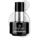 image, Fingertips Vivid Vibes No Wipe Top Coat Gel Polish 16ml | Ultra Glossy Long Lasting UV LED Gel Top Coat