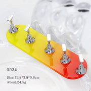 Sevyn Colors Magnetic Nail Tip Practice & Display Stand Set - Ombre Acrylic Base