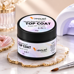 image, Venalisa 6-in-1 Top Coat UV/LED – Shiny Top Coat, Gel Builder, Hard Gel, Molding Gel &amp; Rhinestone Glue | Long-Lasting Nail Gel Finish